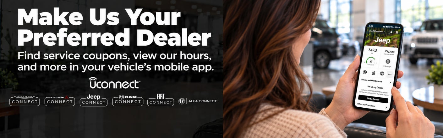 uconnect® make us your preferred dealer | Midway Dodge in Chicago IL