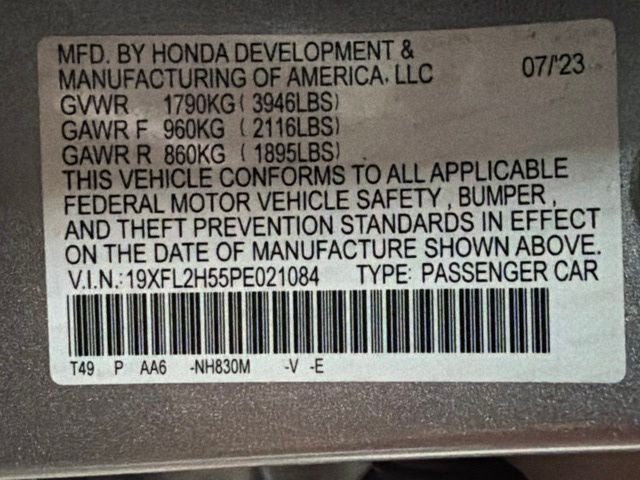 2023 Honda Civic Hatchback LX