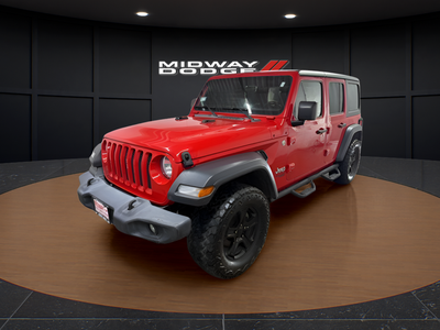 2020 Jeep Wrangler Unlimited Sport S 4x4