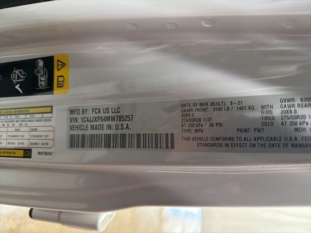 2021 Jeep Wrangler 4xe Unlimited Sahara 4x4