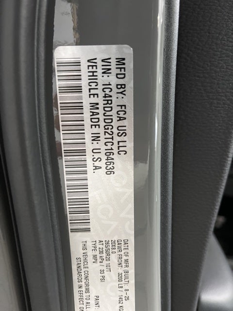 2026 Dodge Durango DURANGO GT PLUS AWD