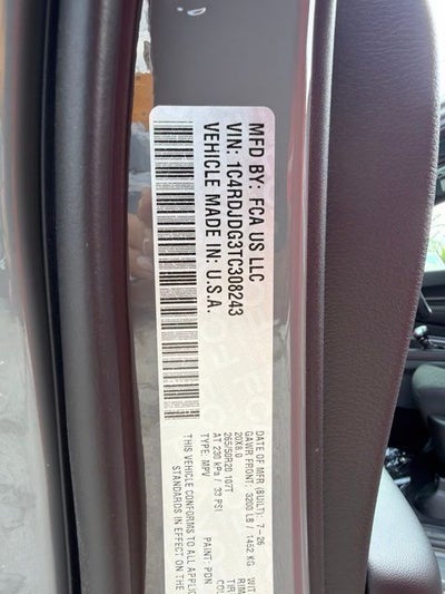 2026 Dodge Durango DURANGO GT AWD