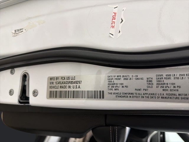 2024 Jeep Grand Cherokee L Altitude 4x4