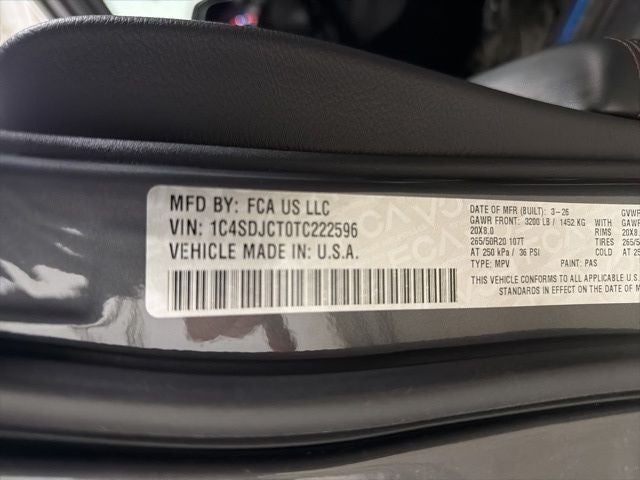 2026 Dodge Durango DURANGO GT AWD HEMI V8