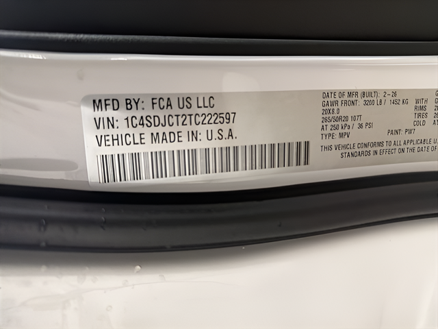 2026 Dodge Durango DURANGO GT AWD HEMI V8