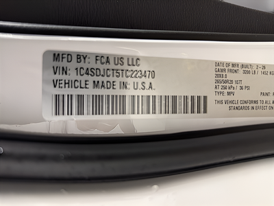 2026 Dodge Durango DURANGO GT PLUS AWD HEMI V8