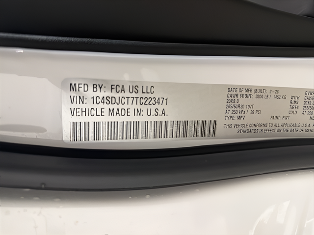 2026 Dodge Durango DURANGO GT PLUS AWD HEMI V8