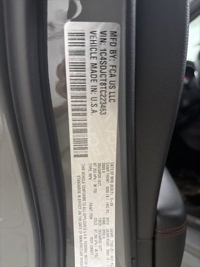 2026 Dodge Durango DURANGO GT AWD HEMI V8