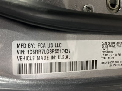 2023 RAM 1500 Classic SLT Crew Cab 4x4 5'7' Box