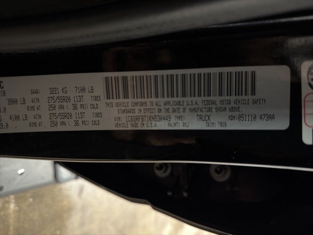 2019 RAM 1500 Big Horn/Lone Star Quad Cab 4x4 6'4' Box