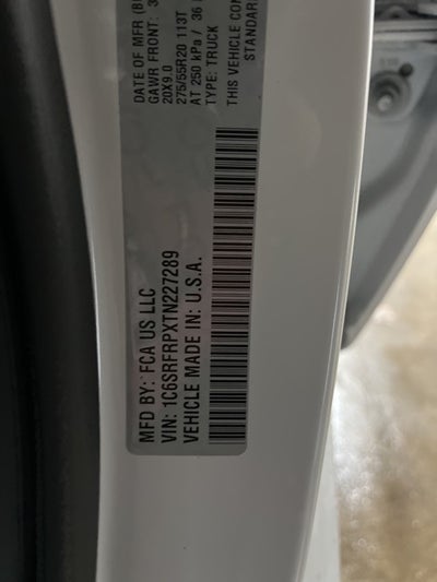 2026 RAM Ram 1500 RAM 1500 LARAMIE CREW CAB 4X4 6'4' BOX