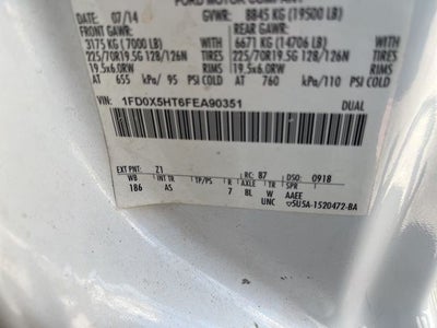 2015 Ford F-550 Chassis XL