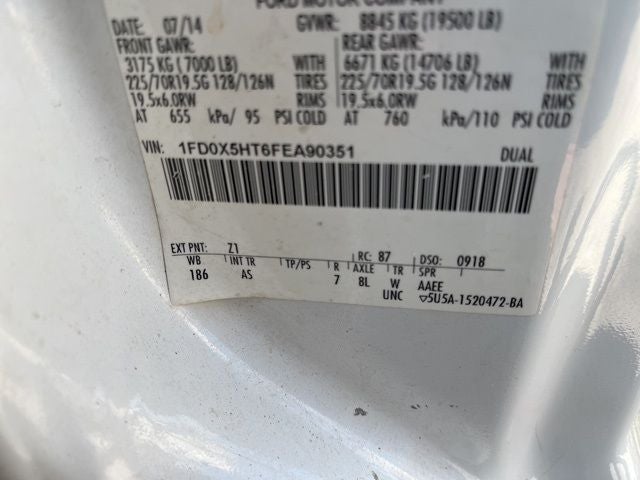 2015 Ford F-550 Chassis XL