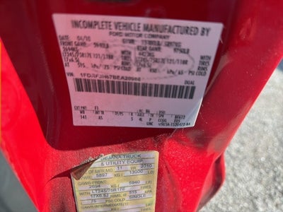 2011 Ford F-350 Chassis XL DRW