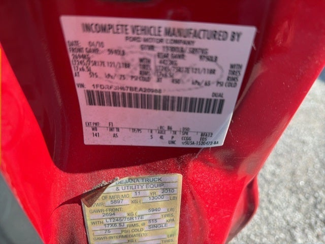 2011 Ford F-350 Chassis XL DRW