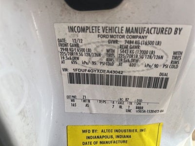 2013 Ford F-450 Chassis XL