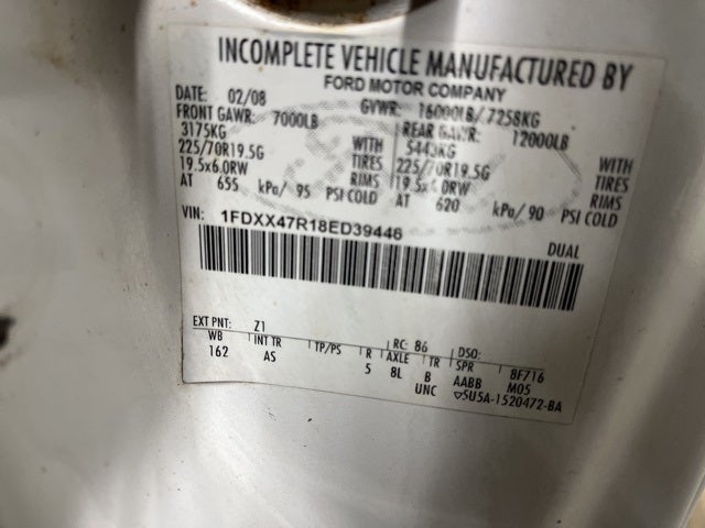 2008 Ford F-450 Chassis XL