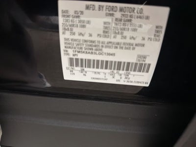 2020 Ford Police Interceptor Utility Base