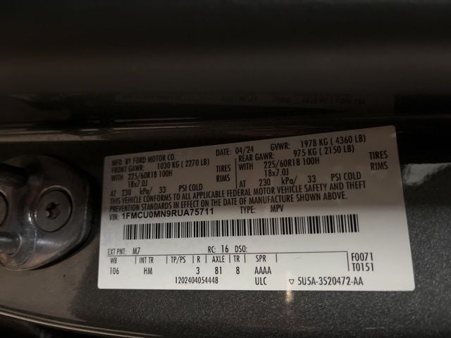 2024 Ford Escape ST-Line