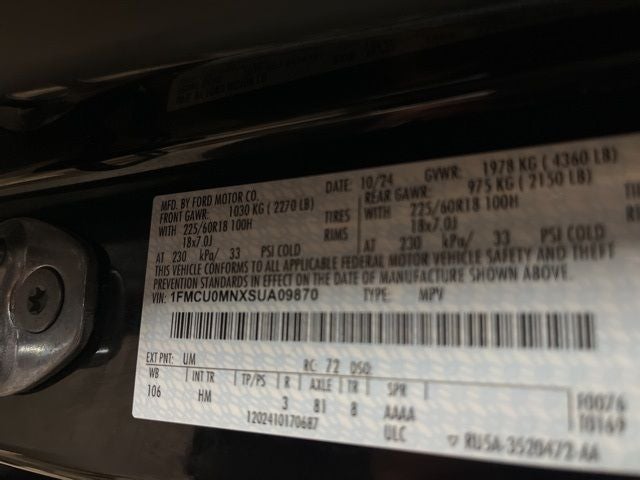 2025 Ford Escape ST-Line