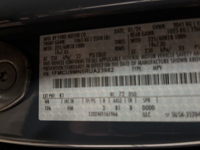 2024 Ford Escape ST-Line