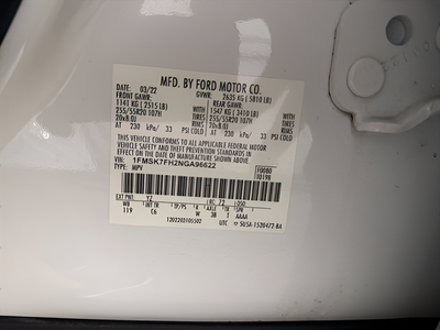 2022 Ford Explorer Limited
