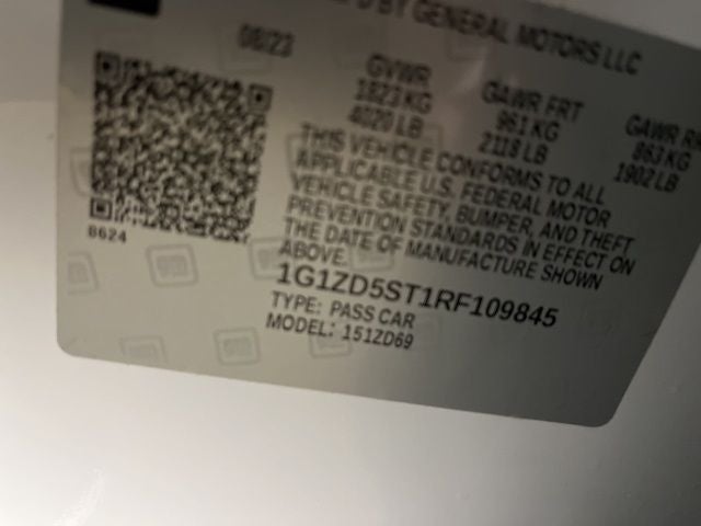 2024 Chevrolet Malibu FWD 1LT