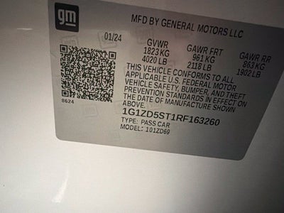 2024 Chevrolet Malibu FWD 1LT