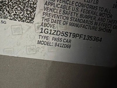 2023 Chevrolet Malibu FWD 1LT