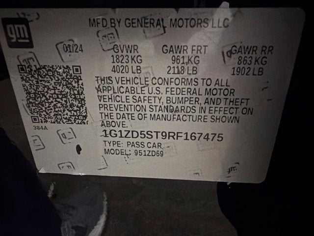 2024 Chevrolet Malibu FWD 1LT