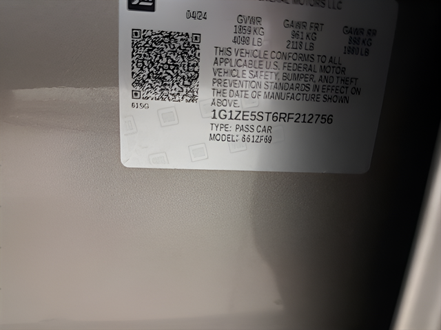 2024 Chevrolet Malibu FWD 2LT