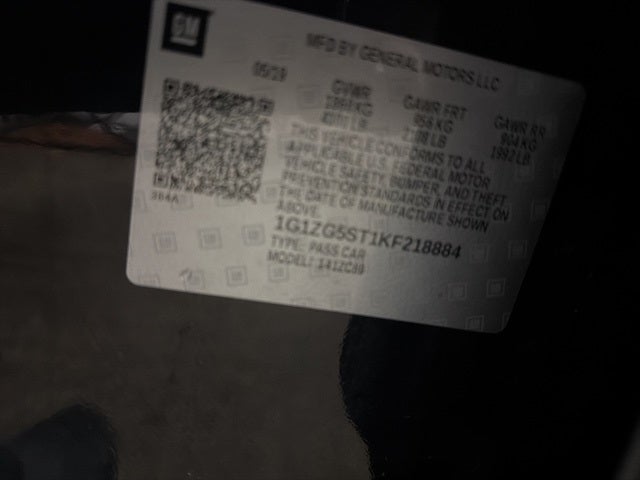 2019 Chevrolet Malibu RS