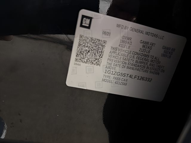 2020 Chevrolet Malibu FWD RS