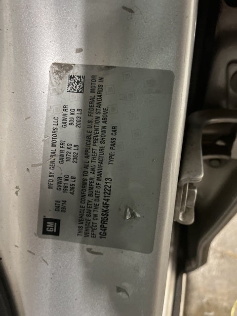 2015 Buick Verano Convenience Group