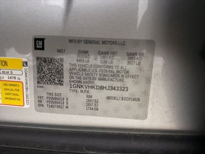 2017 Chevrolet Traverse 2LT