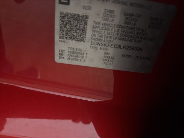 2020 Chevrolet Tahoe 4WD Commercial Fleet