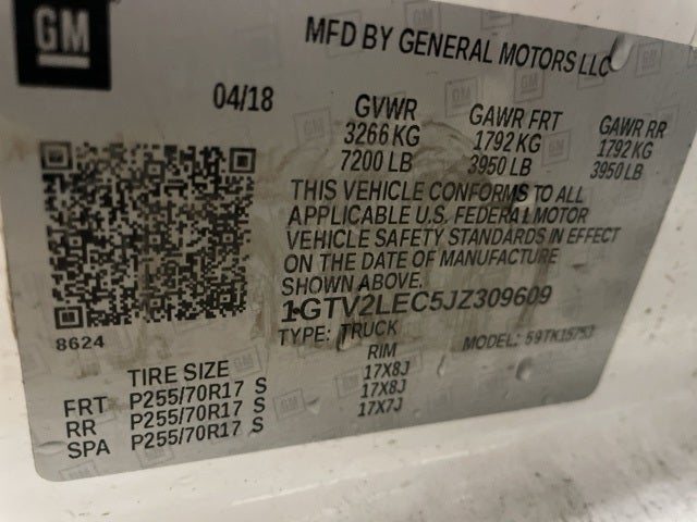 2018 GMC Sierra 1500 Base