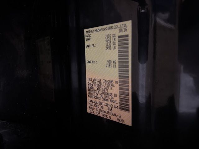 2017 Nissan Maxima 3.5 SL