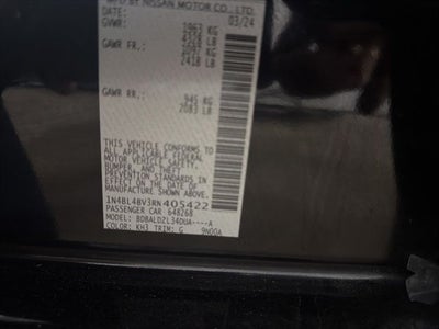 2024 Nissan Altima S FWD