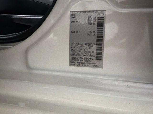 2025 Nissan Altima S FWD