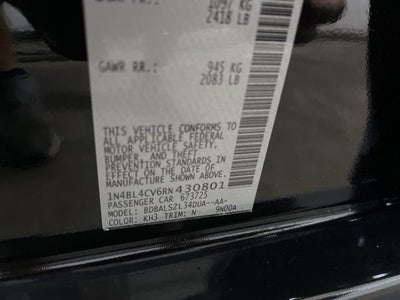 2024 Nissan Altima SR FWD
