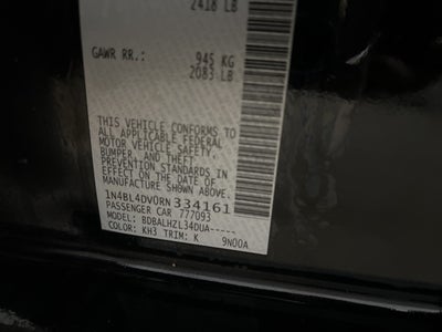 2024 Nissan Altima SV FWD