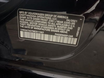 2021 Volkswagen Passat 2.0T S
