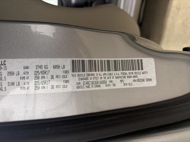 2016 Chrysler Town & Country Touring
