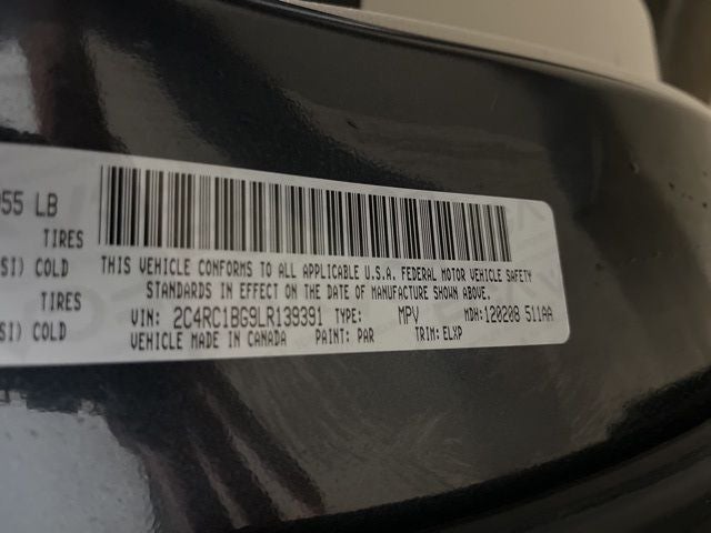 2020 Chrysler Pacifica Touring L