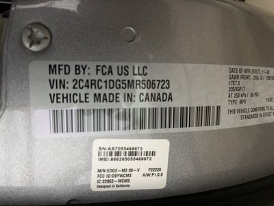 2021 Chrysler Voyager LXI