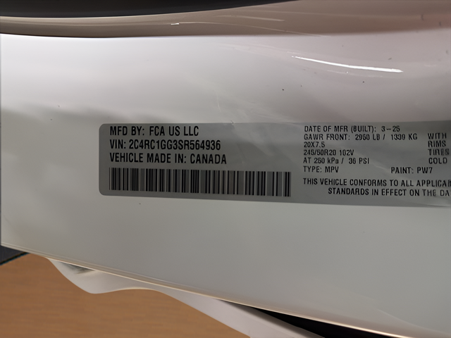2025 Chrysler Pacifica Limited