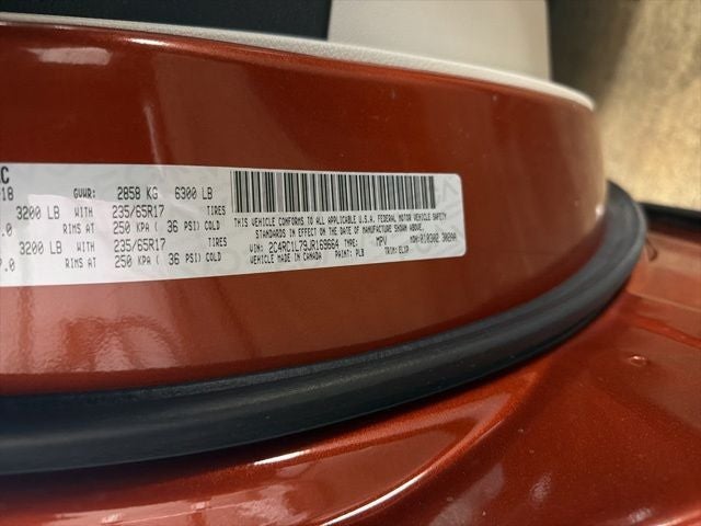 2018 Chrysler Pacifica Hybrid Touring L