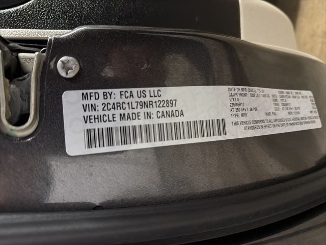 2022 Chrysler Pacifica Hybrid Touring L