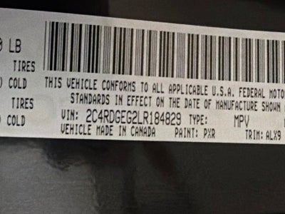2020 Dodge Grand Caravan GT